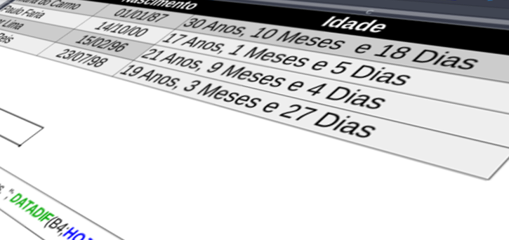 Cálculo de data com Dias, Meses e Anos no LibreOffice Calc